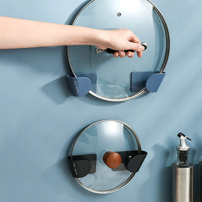 Simple Pot Cover Rack Wall-mounted Household