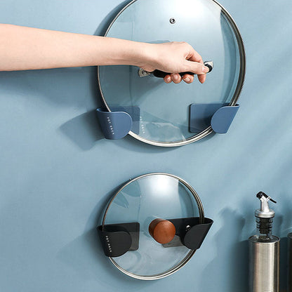 Simple Pot Cover Rack Wall-mounted Household