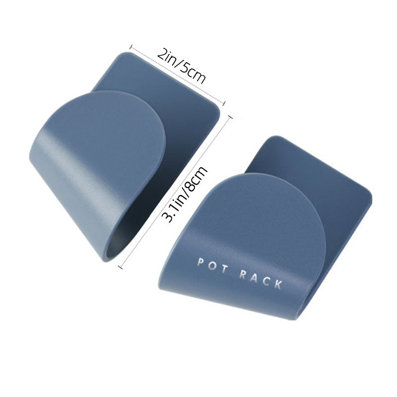 Simple Pot Cover Rack Wall-mounted Household