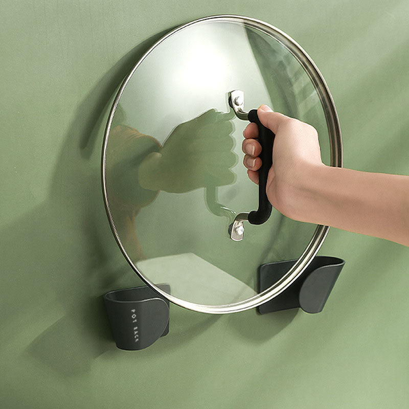 Simple Pot Cover Rack Wall-mounted Household