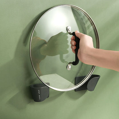 Simple Pot Cover Rack Wall-mounted Household