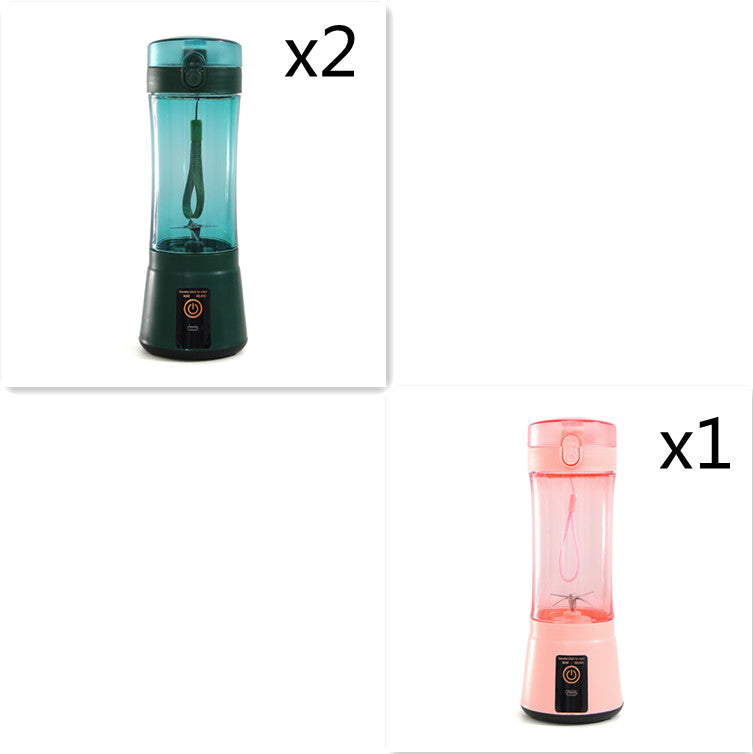 Portable Electric Fruit Juicer Wireless USB Rechargeable Mini Mixer