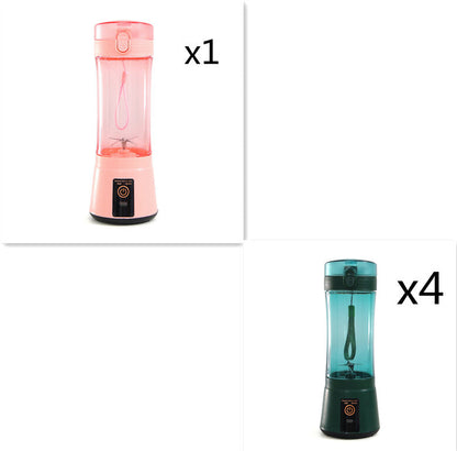 Portable Electric Fruit Juicer Wireless USB Rechargeable Mini Mixer