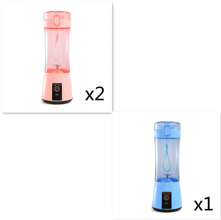 Portable Electric Fruit Juicer Wireless USB Rechargeable Mini Mixer
