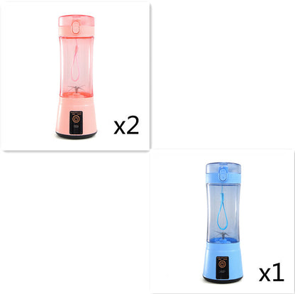 Portable Electric Fruit Juicer Wireless USB Rechargeable Mini Mixer