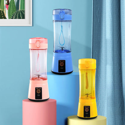 Portable Electric Fruit Juicer Wireless USB Rechargeable Mini Mixer