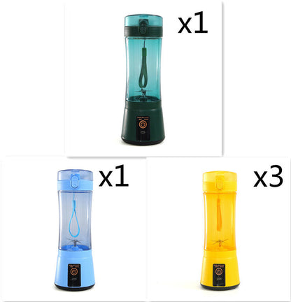 Portable Electric Fruit Juicer Wireless USB Rechargeable Mini Mixer
