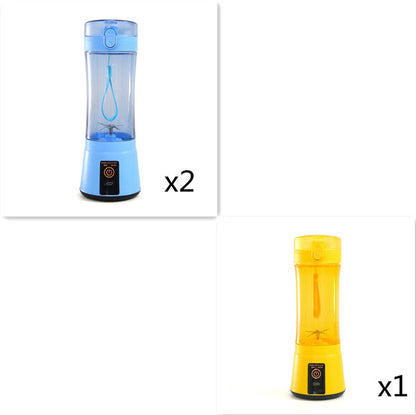 Portable Electric Fruit Juicer Wireless USB Rechargeable Mini Mixer