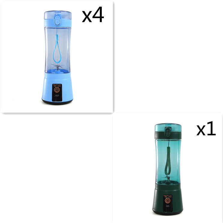 Portable Electric Fruit Juicer Wireless USB Rechargeable Mini Mixer