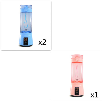 Portable Electric Fruit Juicer Wireless USB Rechargeable Mini Mixer