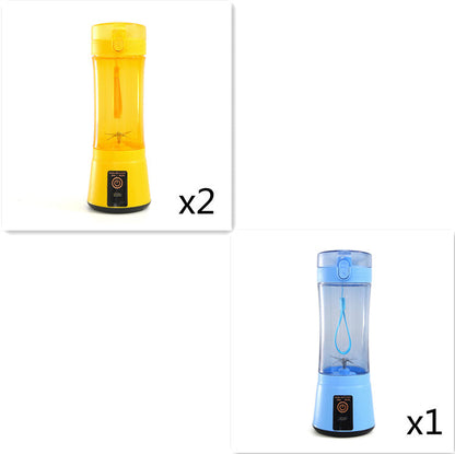 Portable Electric Fruit Juicer Wireless USB Rechargeable Mini Mixer