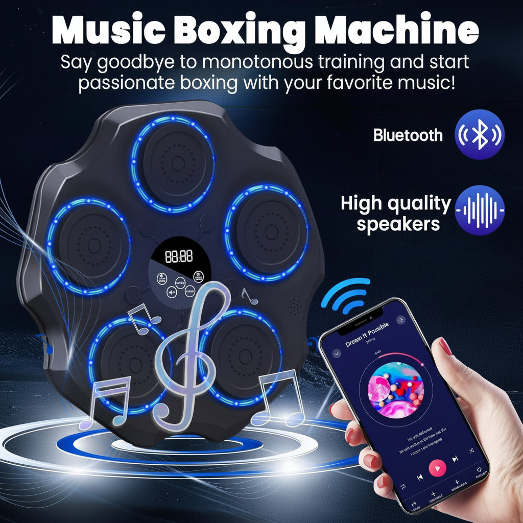 Electronic Musical Boxing Machine