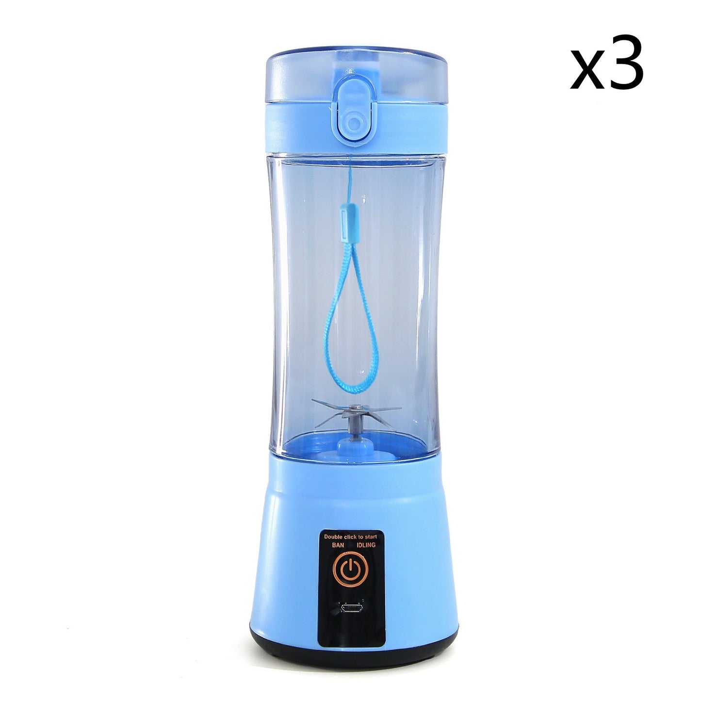 Portable Electric Fruit Juicer Wireless USB Rechargeable Mini Mixer