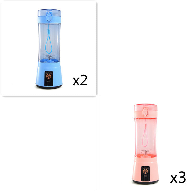 Portable Electric Fruit Juicer Wireless USB Rechargeable Mini Mixer