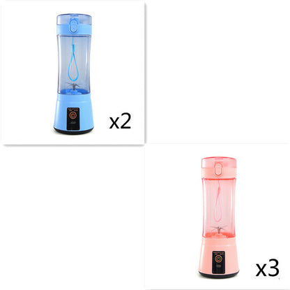 Portable Electric Fruit Juicer Wireless USB Rechargeable Mini Mixer