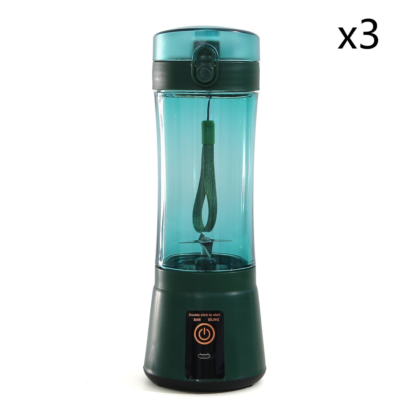 Portable Electric Fruit Juicer Wireless USB Rechargeable Mini Mixer