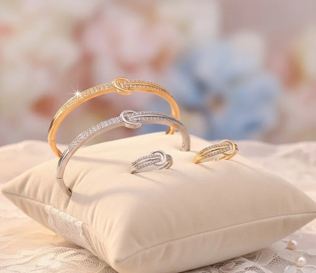 Circle Classic Bangle & Ring Set